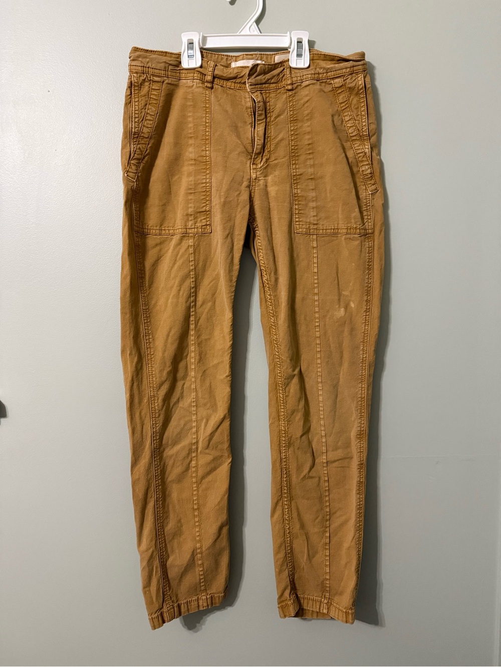 Anthropologie The Wanderer Utility Pant in Golden Brown Size 28